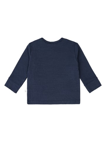 Lässig Longsleeve in Dunkelblau