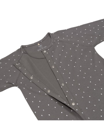 Lässig Schlafoverall in Anthrazit