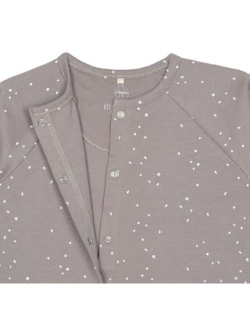 Lässig Schlafanzug mit Füßchen in Taupe