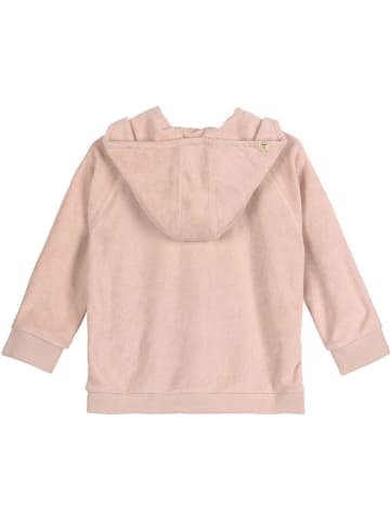 Lässig Sweatjacke in Rosa
