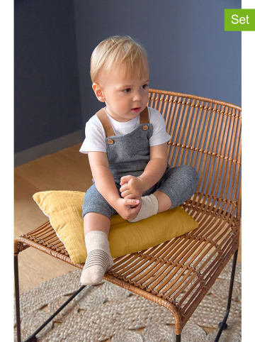 Lässig 2er-Set: ABS-Socken in Beige