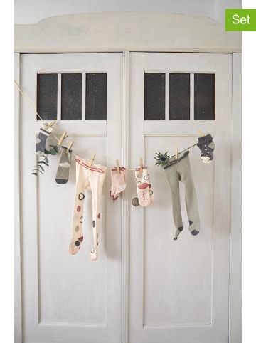 Lässig 2er-Set: ABS-Socken in Rosa