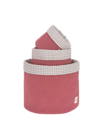 Lässig 3er-Set: Aufbewahrungsset in Pink