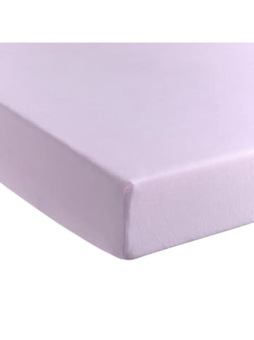 Lässig Spannbettlaken in Lila - (L)140 x (B)70 cm
