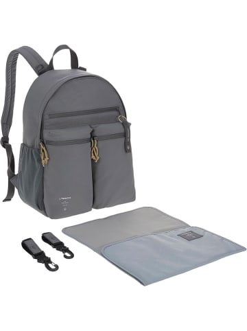 Lässig Wickelrucksack in Anthrazit - (B)35 x (H)42 x (T)20 cm