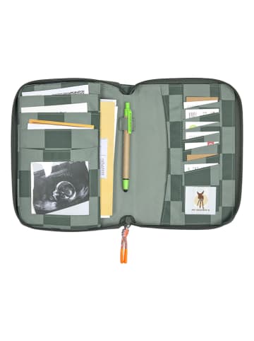 Lässig Dokumententasche in Grün - (B)16 x (H)22 x (T)2,5 cm