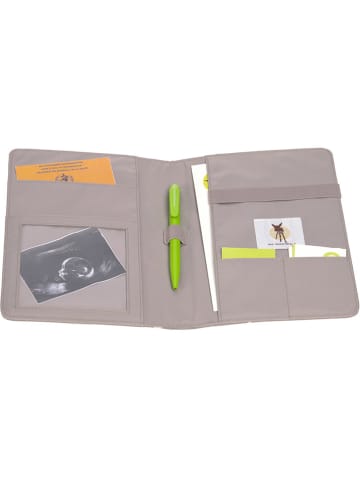 Lässig Dokumententasche in Taupe - (L)23,5 x (H)17,5 cm