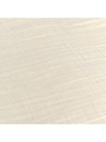 Lässig Musselin-Stillschal in Creme