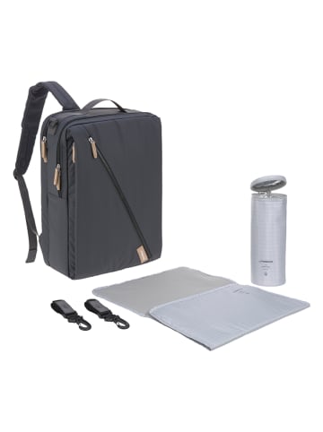 Lässig Wickelrucksack in Dunkelblau - (L)35 x (B)15 x (H)45 cm