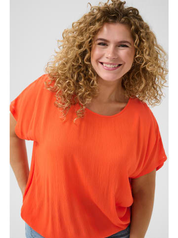 KAFFE curve Blouse oranje