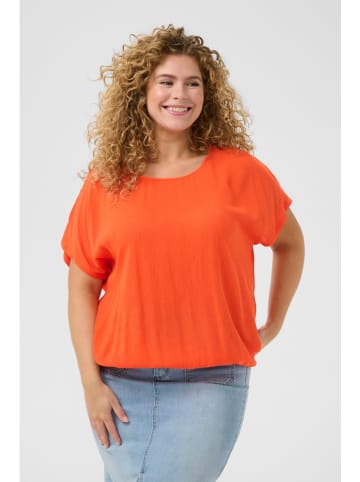 KAFFE curve Blouse oranje