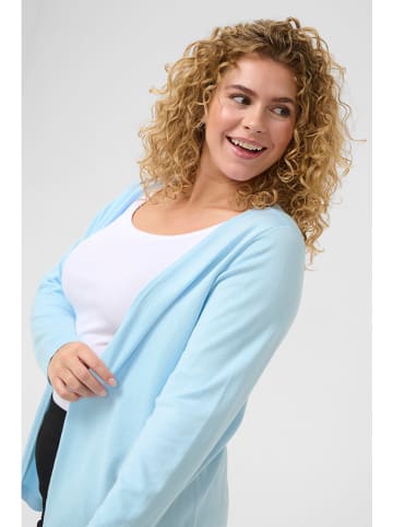 KAFFE curve Vest lichtblauw