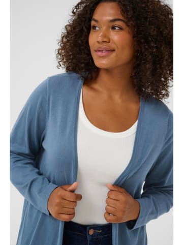 KAFFE curve Cardigan in Blau