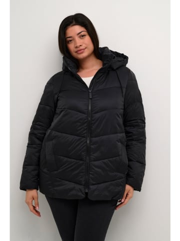 KAFFE curve Kurtka zimowa w kolorze czarnym