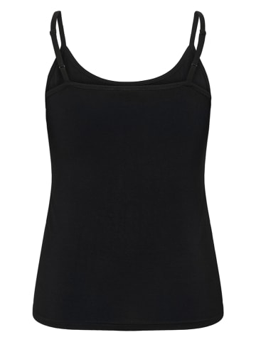 KAFFE curve Top w kolorze czarnym