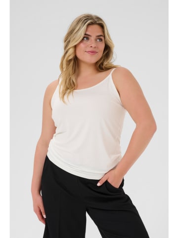 KAFFE curve Top in Weiß