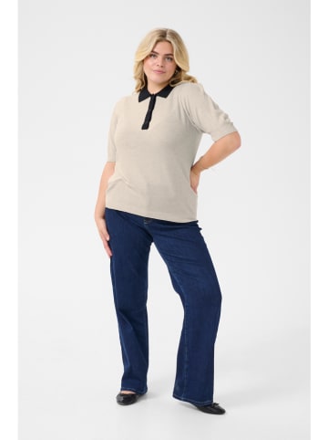 KAFFE curve Pullover in Sand