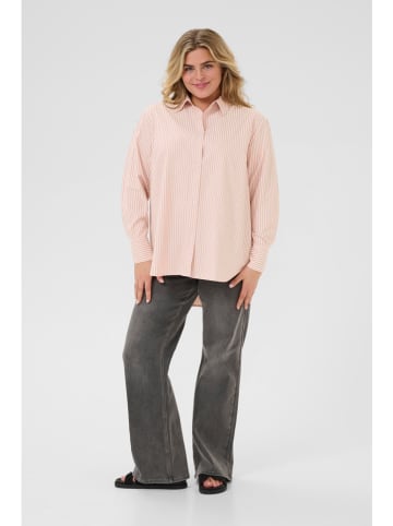 KAFFE curve Blouse lichtroze