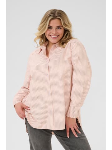 KAFFE curve Blouse lichtroze