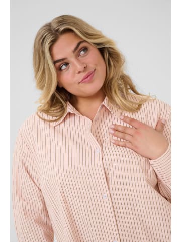 KAFFE curve Blouse lichtroze