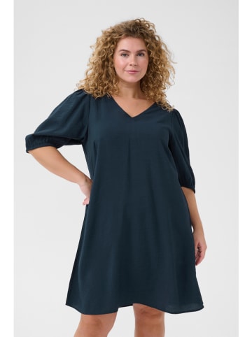 KAFFE curve Kleid in Petrol