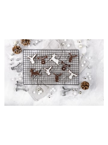 Dr. Oetker 3er-Set: Edelstahl-Ausstecher "Hirsch & Elch"