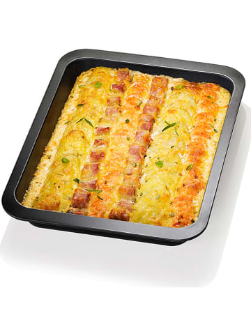 Dr. Oetker Forma "Tradition" w kolorze czarnym do zapiekania - 32 x 24 cm