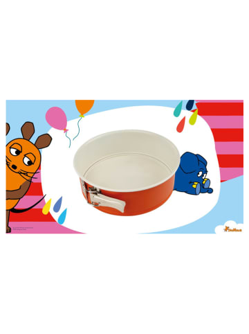 Dr. Oetker Springform "Maus" in Orange/ Weiß - Ø 20 cm