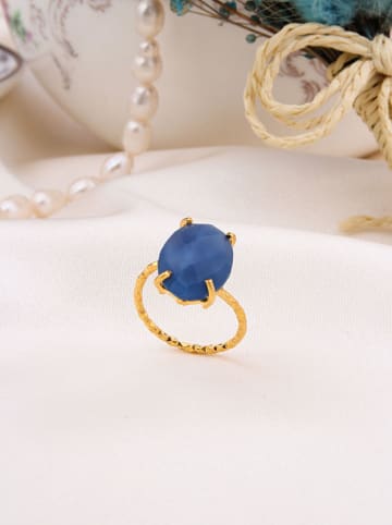 Pierres delicates Vergold. Ring mit Edelstein