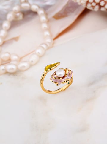 Pierres delicates Vergold. Ring mit Perle