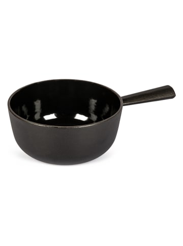 Stöckli Käsefonduetopf "Classic" in Schwarz - 1,5 l