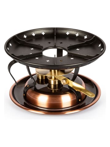 Stöckli Dochtenbrenner-Rechaud in Schwarz