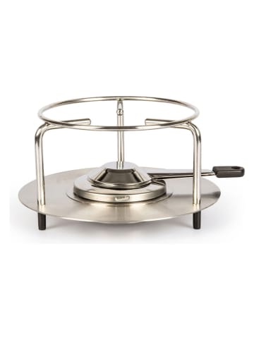 Stöckli Edelstahl-Rechaud "Aragon " in Silber - Ø 21 cm 