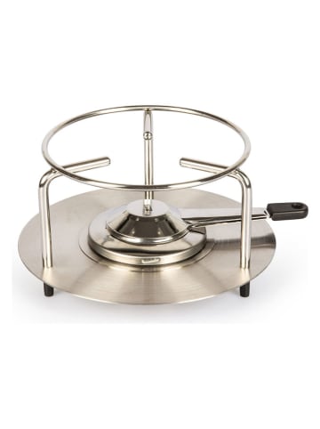 Stöckli Edelstahl-Rechaud "Aragon " in Silber - Ø 21 cm 