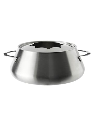 Stöckli Fonduetopf "Atlantis" in Silber