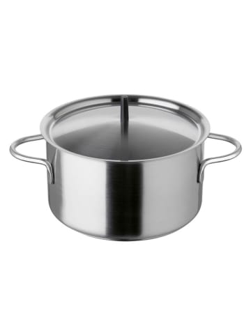 Stöckli Fonduetopf "Aragon" in Silber