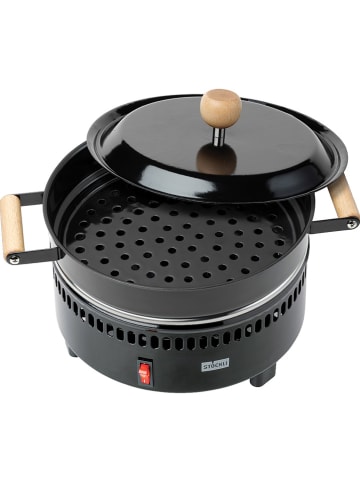 Stöckli Maroniofen in Schwarz - Ø 24 cm