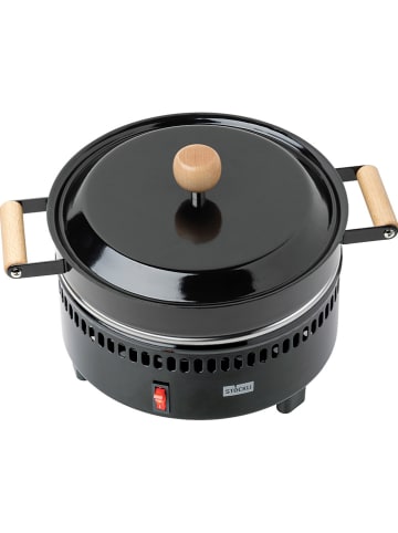 Stöckli Maroniofen in Schwarz - Ø 24 cm
