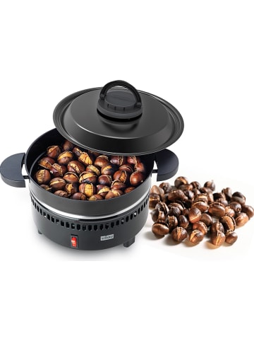 Stöckli Maroniofen in Schwarz - (H)22 x Ø 24 cm