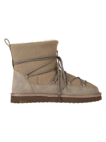 Inselhauptstadt Winterboots in Taupe