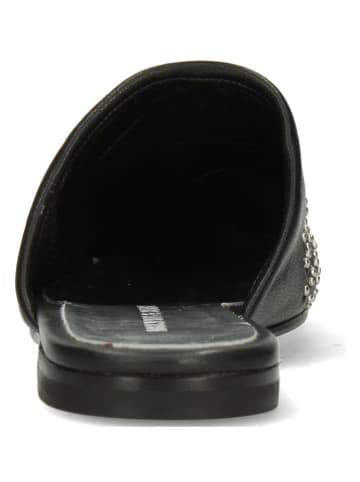 MELVIN & HAMILTON Leder-Clogs in Schwarz