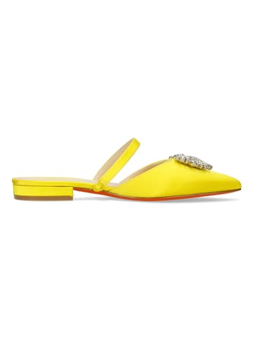 MELVIN & HAMILTON Leren slippers "Daphne 1" geel