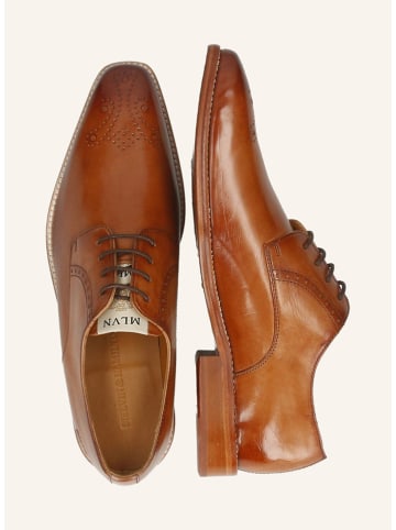 MELVIN & HAMILTON Leren veterschoenen "Dylan 1" lichtbruin