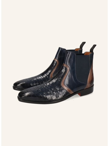 MELVIN & HAMILTON Leder-Chelsea-Boots "Lewis 26" in Dunkelblau