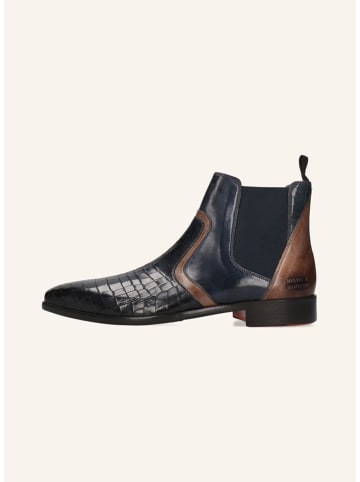 MELVIN & HAMILTON Leder-Chelsea-Boots "Lewis 26" in Dunkelblau