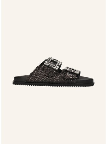 MELVIN & HAMILTON Leren slippers "Eve 1" zwart