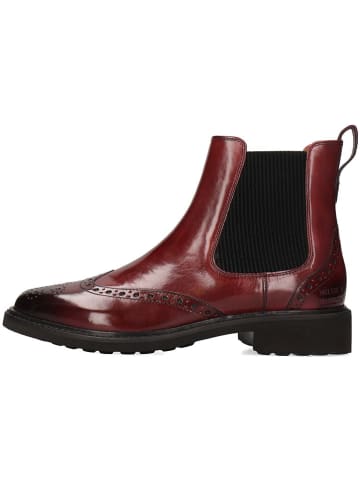 MELVIN & HAMILTON Leren chelseaboots "Selina 29" rood/zwart