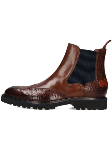 MELVIN & HAMILTON Leder-Chelsea-Boots "Trevor 53" in Braun