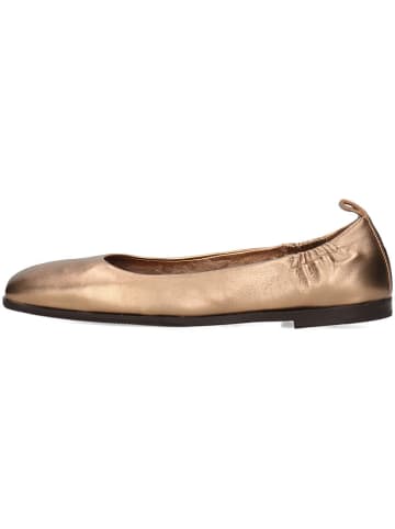MELVIN & HAMILTON Leren ballerina's "Livia 3" goud/goudkleurig