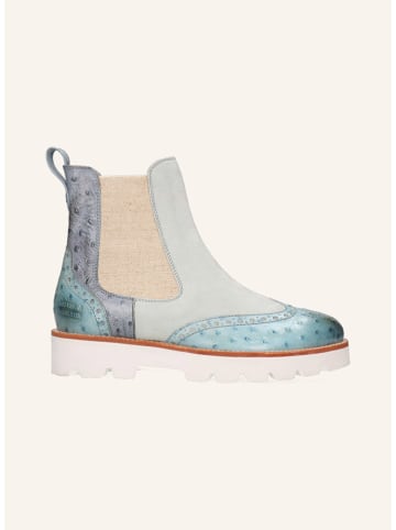 MELVIN & HAMILTON Leder-Chelsea-Boots "Jade 8" in Hellblau